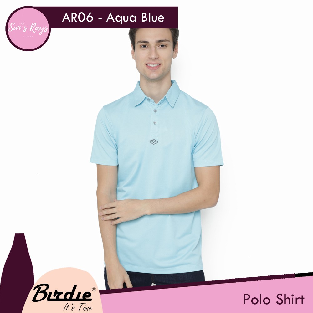 BIRDIE Arena AR06 Golf Shirt Male Kaos Golf Polo Pria Kaos Olahraga Kaos Berkerah Polo Shirt