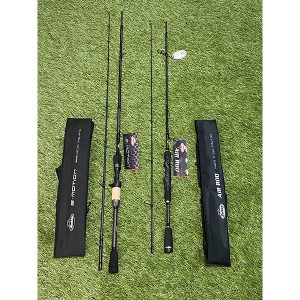 JORAN BERKLEY E.-MOTION 213CM DAN BERKLEY AIR ROD 183CM CAST DAN SPINNING
