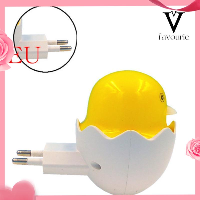 [COD]Bebek Kuning Little Happy Bird Cahaya Kontrol Malam Lampu Lampu Leds Hadiah Kreatif-FA