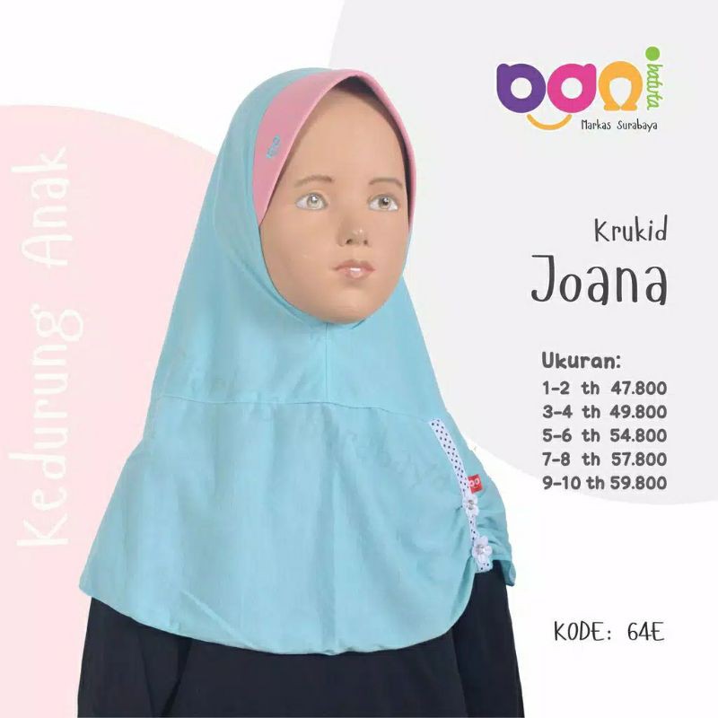 Bani Batuta Rabbani - Krukid Kerudung Anak Joana Ori