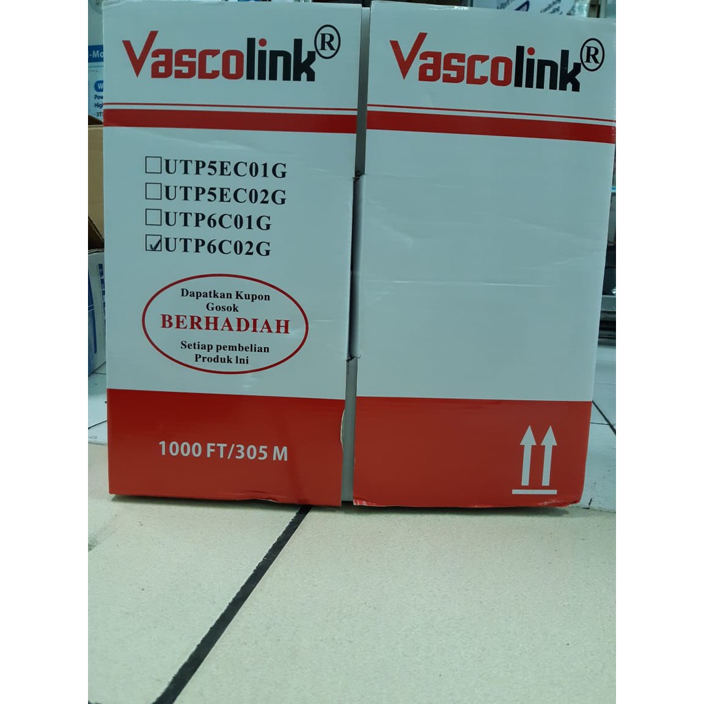 Vascolink Cable UTP Cat-6 / UTP Kabel Lan gigabit Cat-6 VCL-106