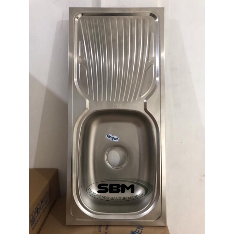 WASTAFEL CUCI PIRING STAINLESS || KITCHEN SINK ROYAL SB 36