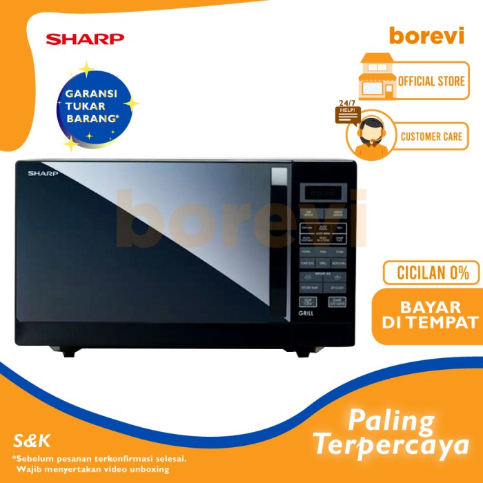 Microwave Microwave Sharp R728 - Oven / Grill Sharp R 728 W In / K In / S In