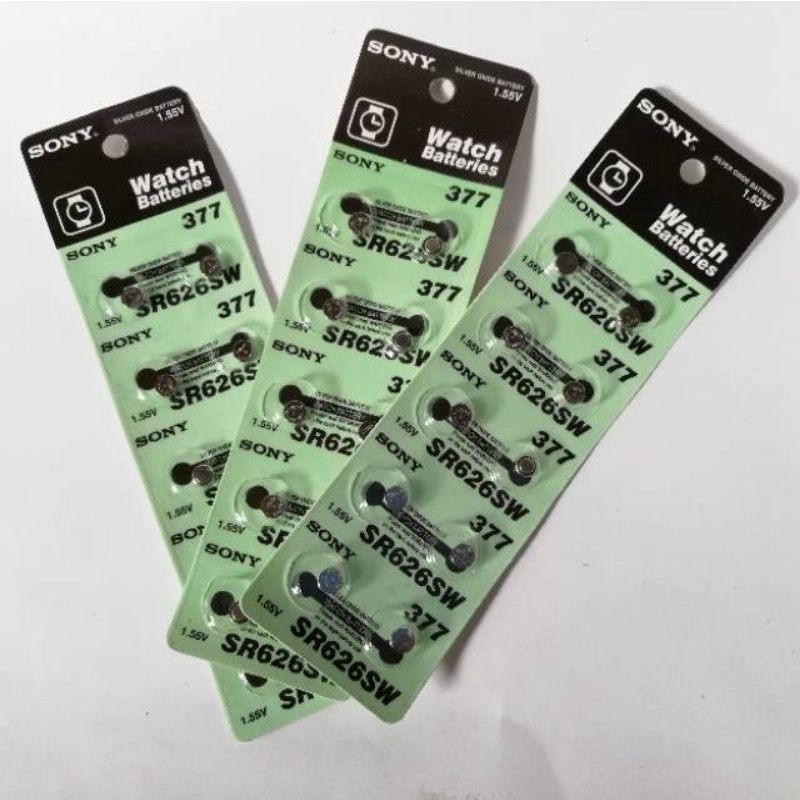 Baterai Jam Tangan Sony SR626SW / 377 SR626 626SW 626