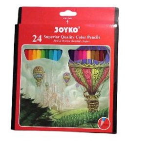

Joyko Pensil Warna 24 superior Quality Color pencils