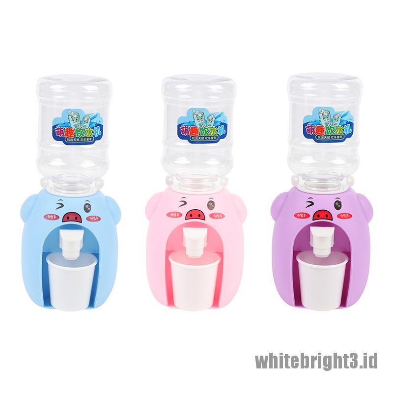 (white3) Mainan Dispenser Air Minum Mini Untuk Anak Bermain Peran