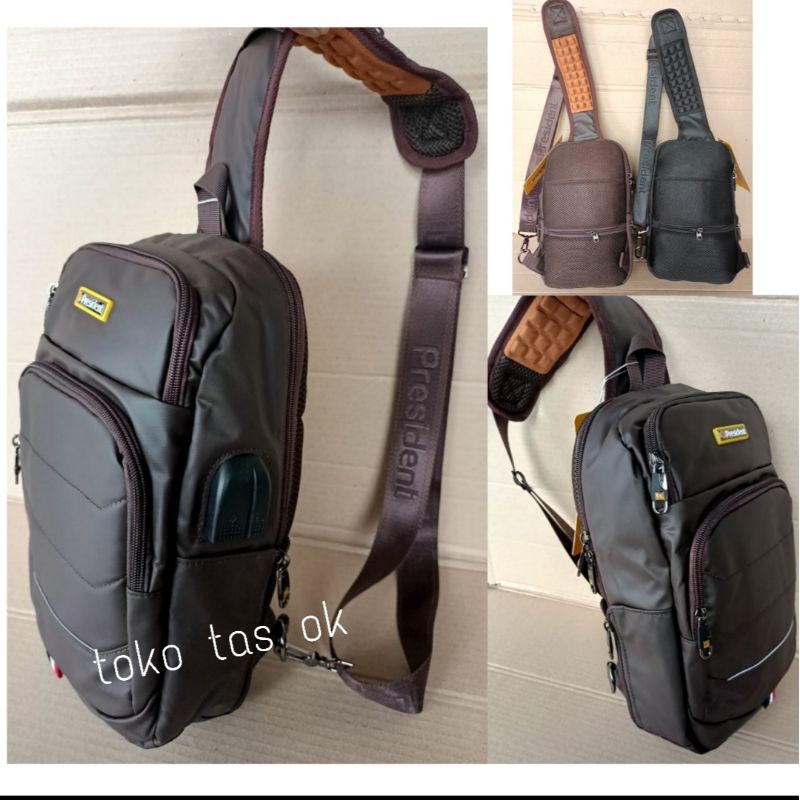 tas selempang/waistbag president 994 original