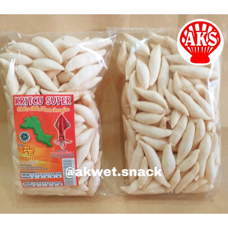 

Kritcu cap Pulau Bangka 100gr Makanan khas Bangka Akwet Snack