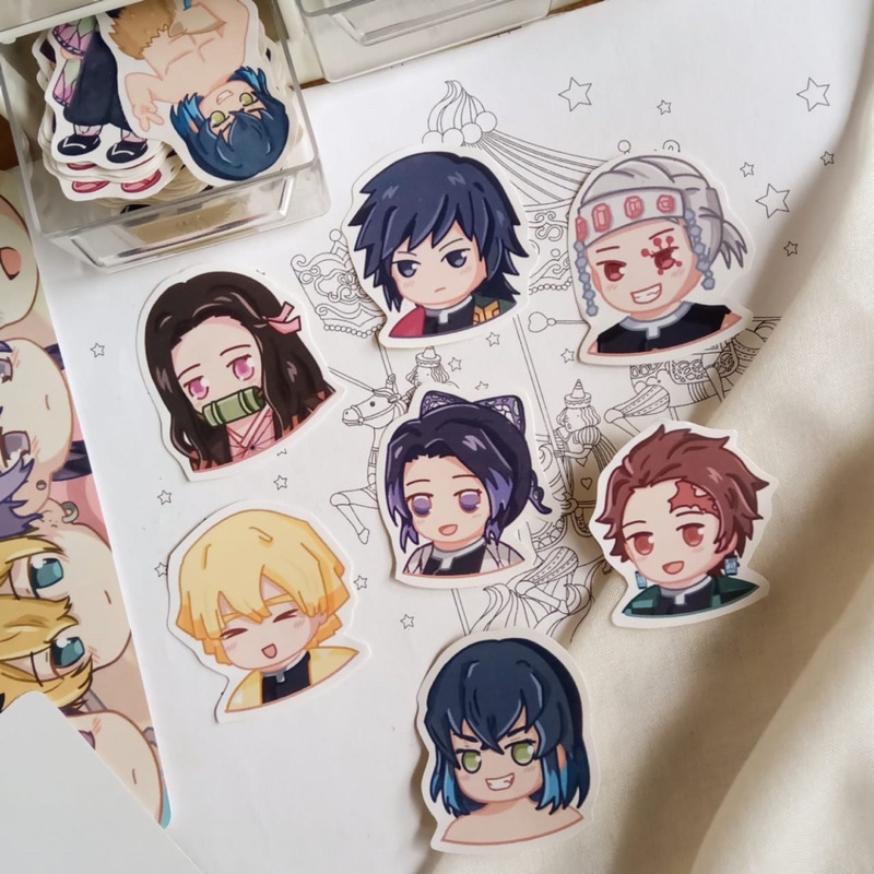 STICKER KIMETSU NO YAIBA (BACA DESKRIPSI)