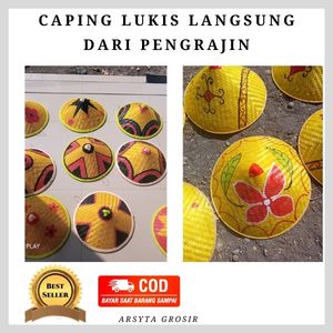 CAPING LUKIS/ CAPING PETANI/TUDUNG PETANI LUKIS