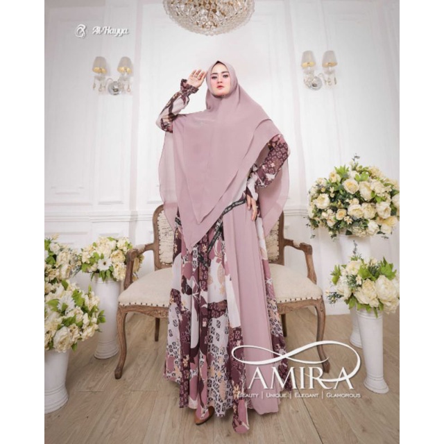 Gamis amira syari by al hayya