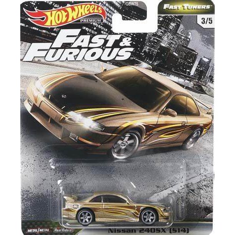 Hot Wheels Fast Tuners Nissan 240SX S14 240 SX S 14 (S14) HW FNF Fast and Furious Premiun Mobil