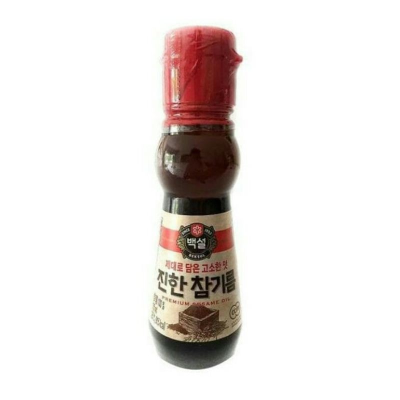 Jual Beksul Minyak Wijen Korea /Sesame Oil 110ml Shopee Indonesia