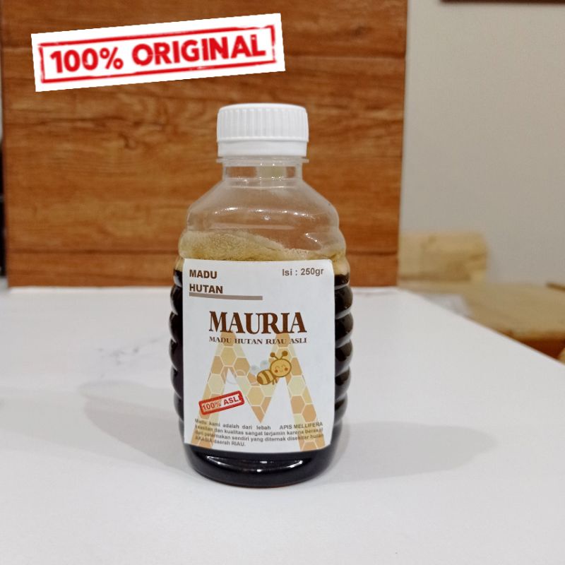 

madu hutan MAURIA asli 100% berat 250gr