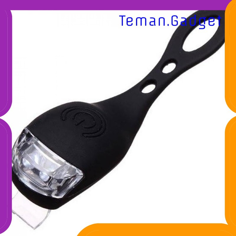 TG-IB349 ZACRO LAMPU SEPEDA LED SLICON WATERPROOF 1 PCS - HJ008-2
