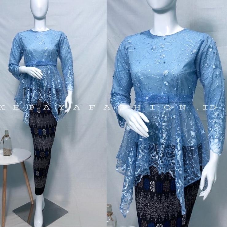 Terbaru.. Kebaya Modern Stelan kebaya Brukat Kebaya Remaja wisuda Set Kebaya Brokat Couple