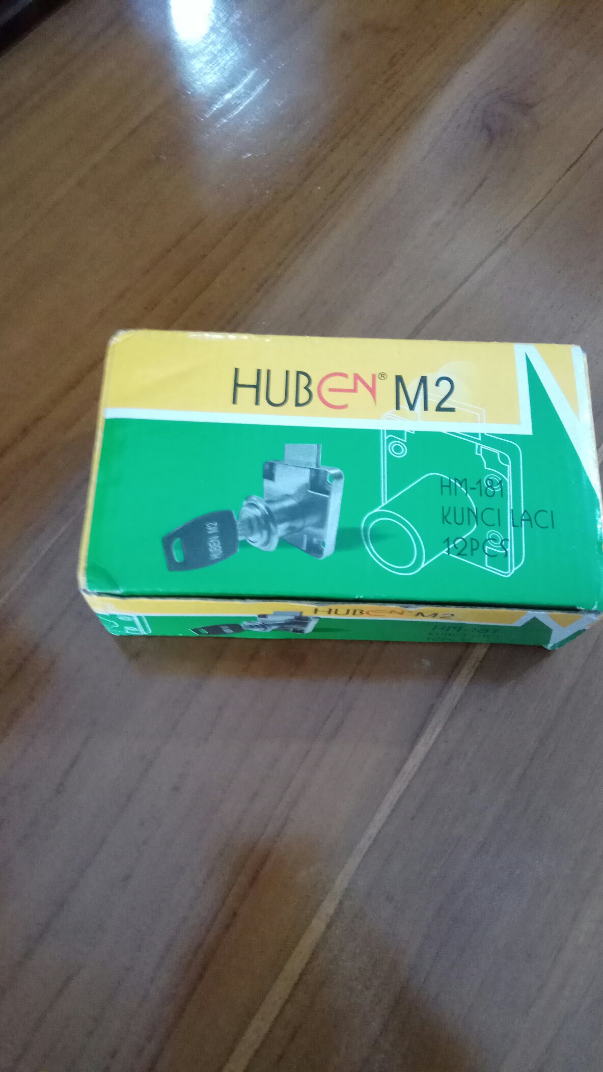 Kunci Laci Huben M2..1lusin Isi 12pcs