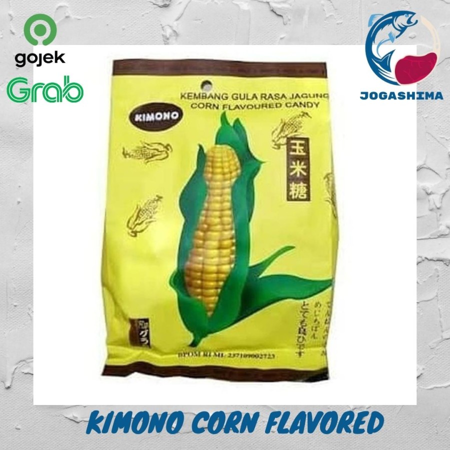 

Kimono Corn Flavored candy / Permen Kimono Rasa Jagung 150g