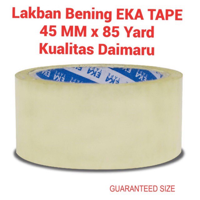 

Lakban Selotip EKATAPE Bening Tebal Panjang 85 Yard 45mm By Daimaru