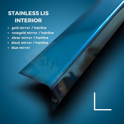Stainless Lis Interior | Siku L Blue 10 x 10mm