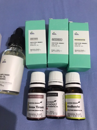 Natuna Moodbooster Essential Oil Diffuser Humidifier Minyak Esensial Air Purifier Aromatherapy Oil