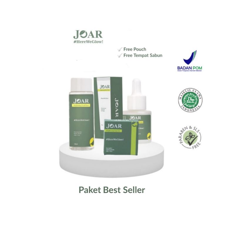 Joar Brightening Series Paket Daycream | Terlaris | joar brightening series | joar | joar skincare |