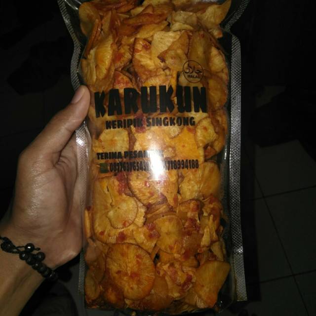 

Kripik singkong pedas manis karukun.. Mantul bgt