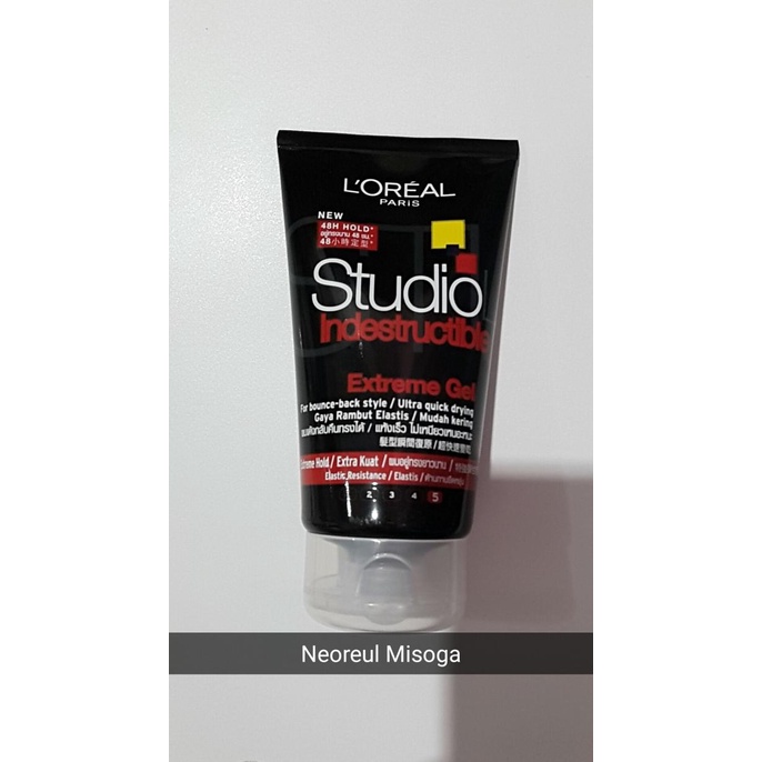 Loreal Studio Extreme Gel 150 Ml / Gel Rambut Ak