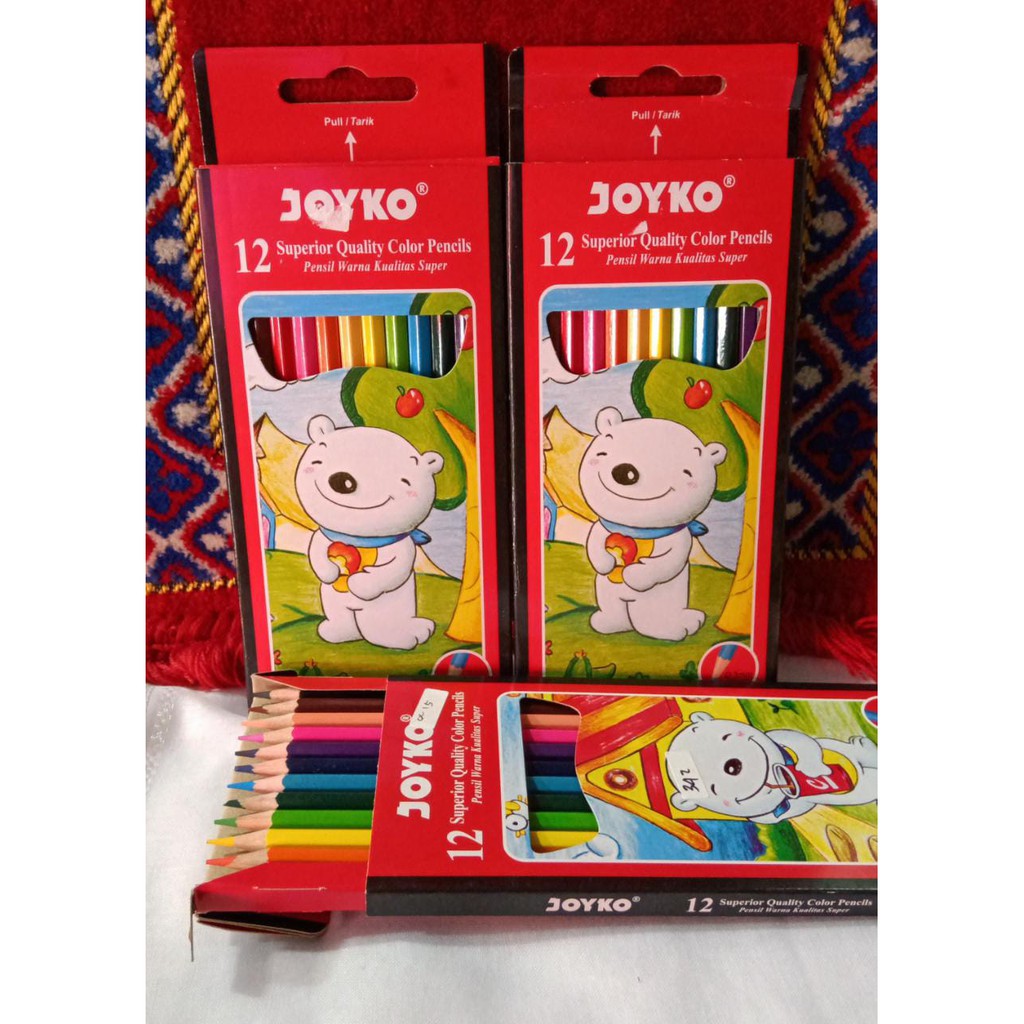 

Pensil Warna Joyko 12 Warna