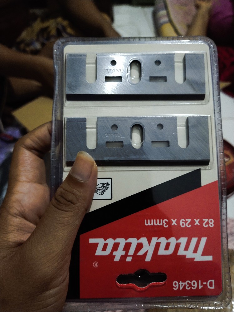 Mata Ketam Serut Kayu Makita Planer 82 X 29 X 3mm D-16346 Kw2