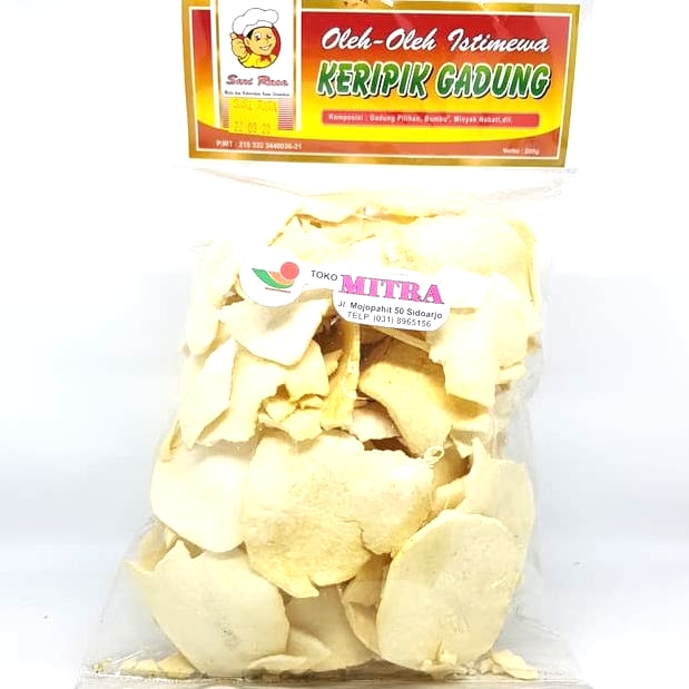 

SARI RASA KERIPIK GADUNG 200gr | KRIPIK SINGKONG PUTIH OVEN VEGETARIAN