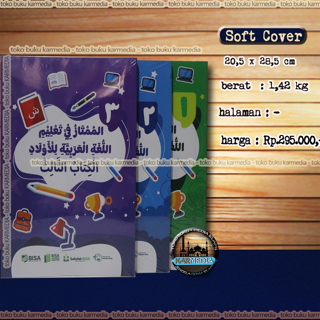 

Paket 3 Jilid - Mumtaz Lil Aulad - Belajar Bahasa Arab Untuk Anak - Penerbit BISA