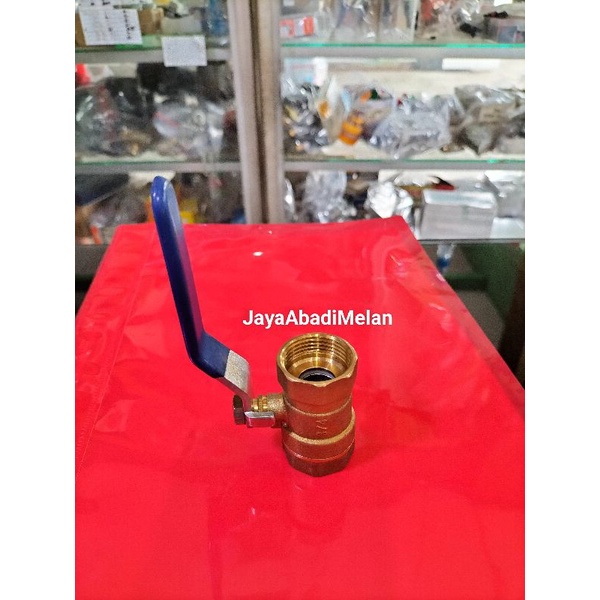 STOP KRAN 3/4 INCH KUNINGAN