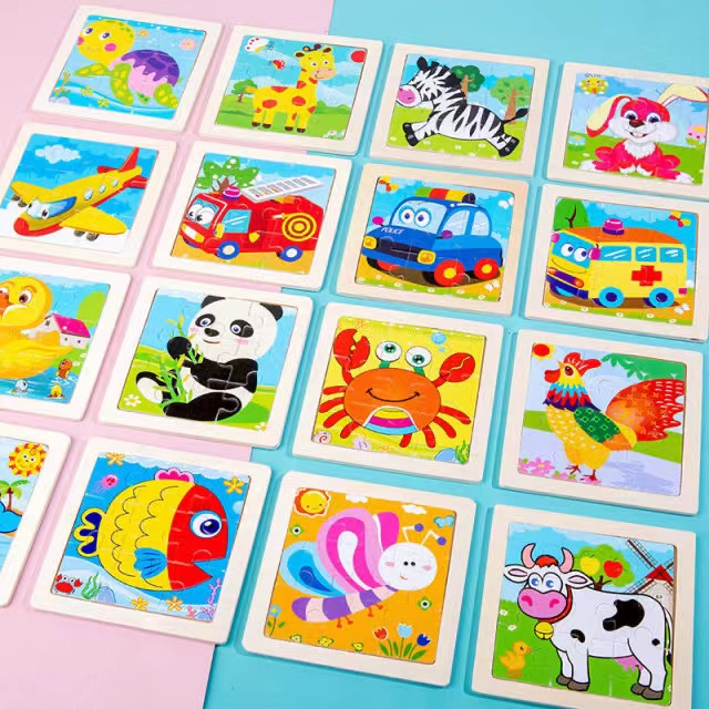 Mainan Jigsaw Puzzle Kartun / Mainan Edukasi Anak / Mainan Puzzle