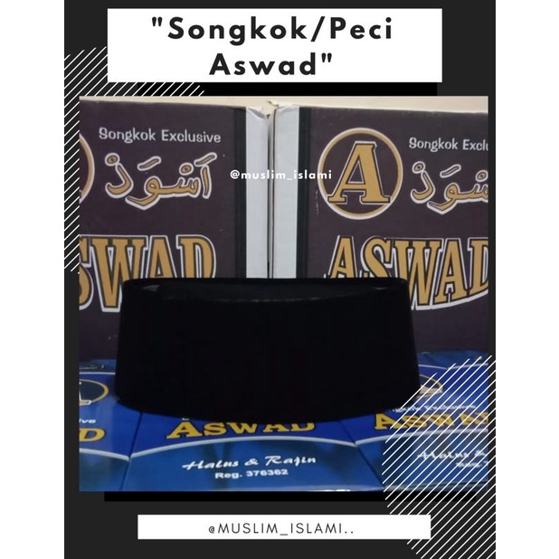 songkok peci Aswad exclusive