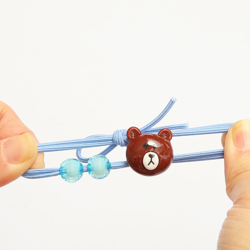 OSM JKT F5164 (1 PC) Ikat Rambut Korea Karakter / Karet Rambut Lucu / Kuncir Rambut Import-2