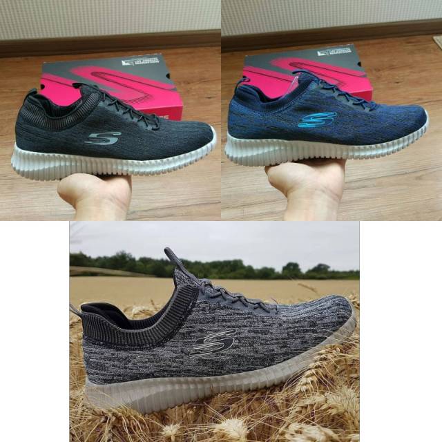 Skechers muzin hartnel man + lengkap bok