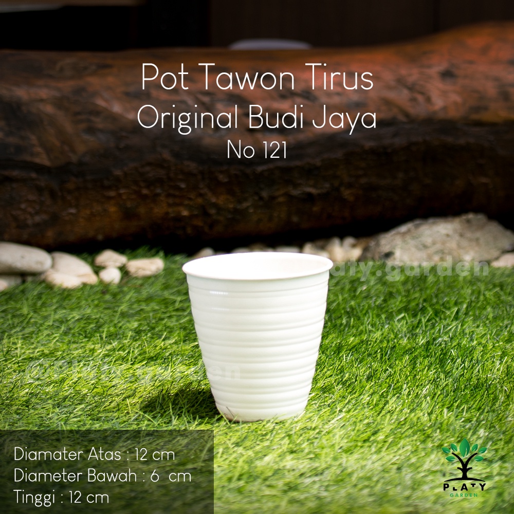 Pot Tawon Tirus Tinggi Original Budi Jaya (12, 15cm, 18cm,  21cm) TAWON ASLI