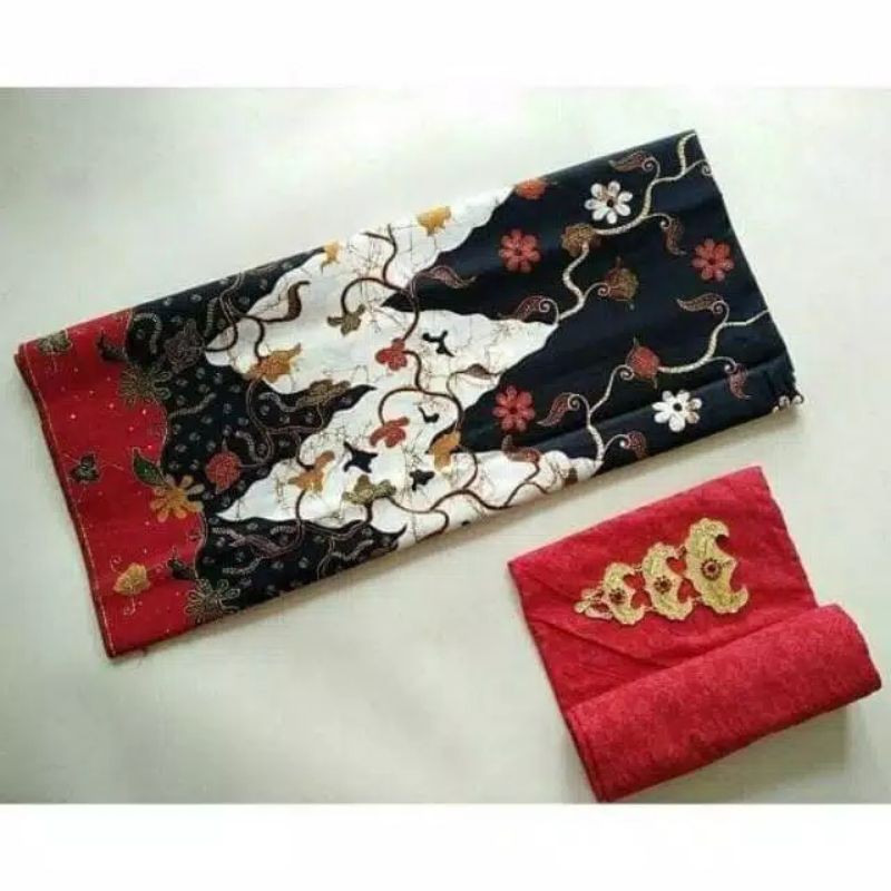 kain batik solo bunga terja