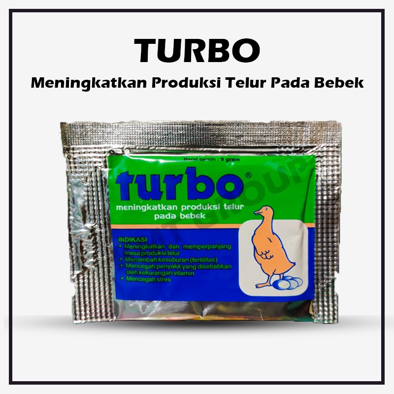 TURBO MEDION 5 gram Pemacu Bebek Bertelur MTTU