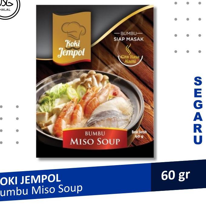 

10.10 Promo >> Bumbu Miso Soup Koki Jempol | Japanese Miso Paste Instant Halal