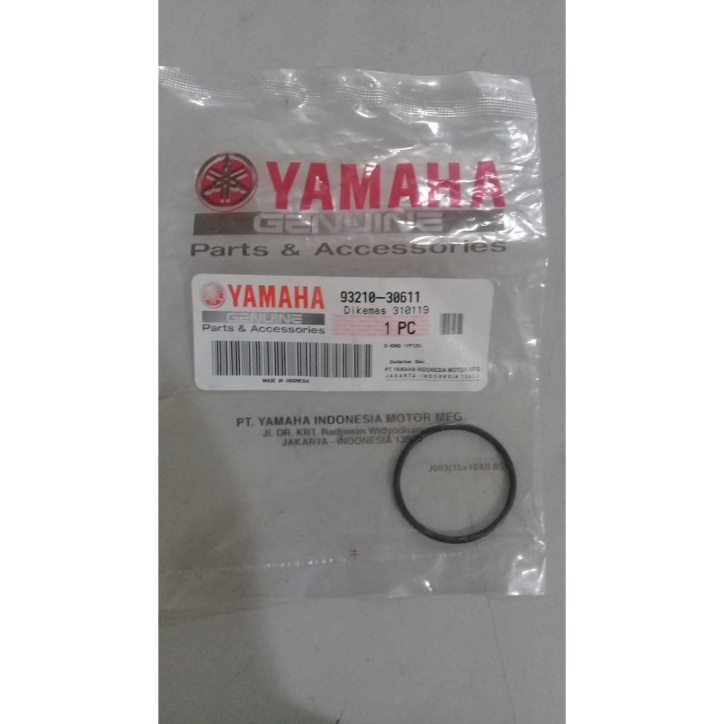 KARET SEAL O-RING MANIFOLD INTAKE KARBURATOR ORIGINAL YAMAHA BYSON/ O-RING (YP 125) 93210-30611