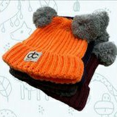 Topi Anak Kupluk Pompom Bayi Rajut / Topi Rajut Bayi Pompom / DC kids Topi Bayi Rajut Pompom Premium