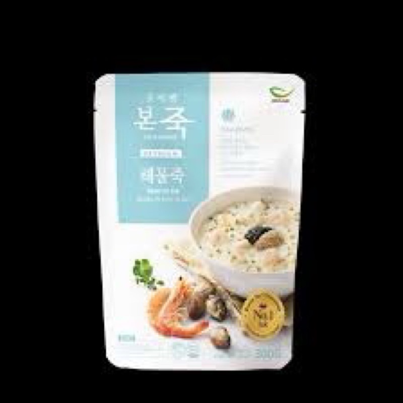 

Bonjuk Porridge Seafood 300gr - Bubur instant Rasa Seafood