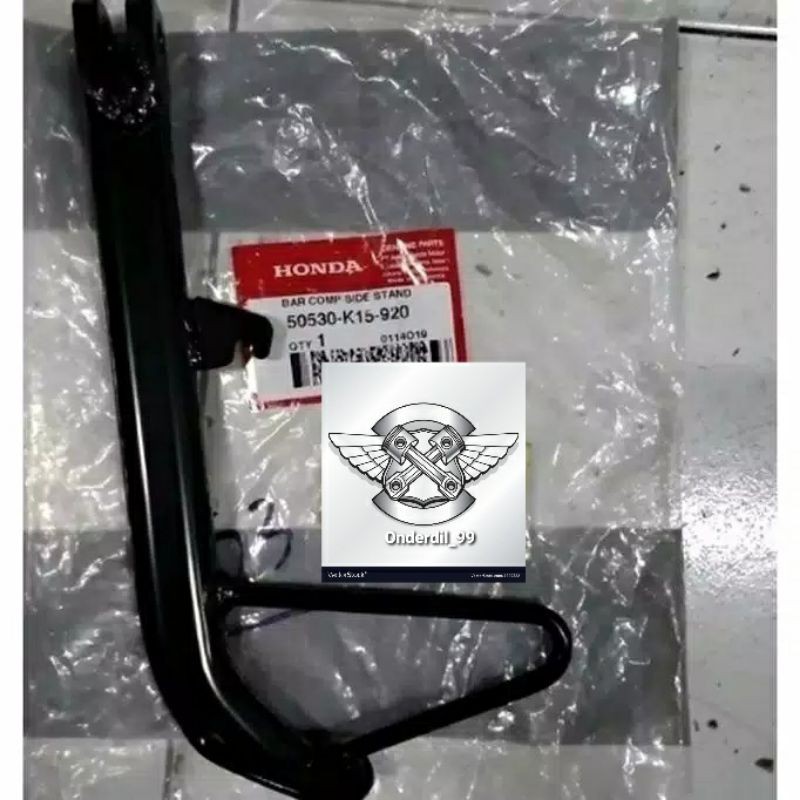 50530 k15 920 Bar Stand Standar Samping CB150R LED Ori Honda