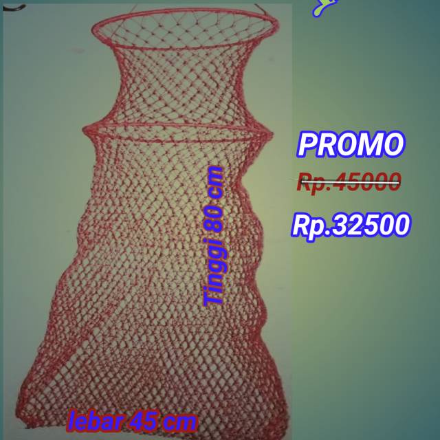 Koja ikan / korang / kepis / wadah ikan hasil pancingan