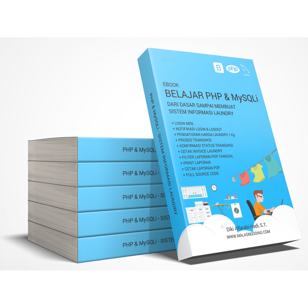 Ebook Tutorial Membuat Aplikasi Laundry Dengan PHP MySQLI