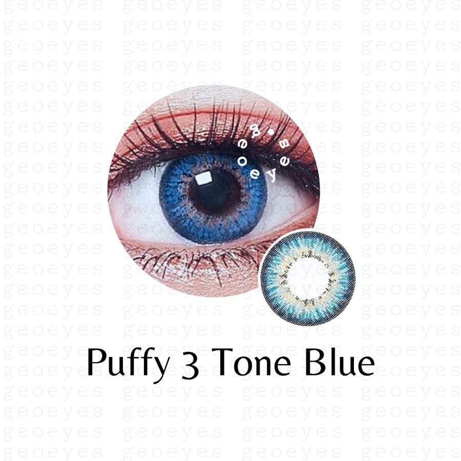 GEOEYES - Softlens Puffy 3 Tones Blue