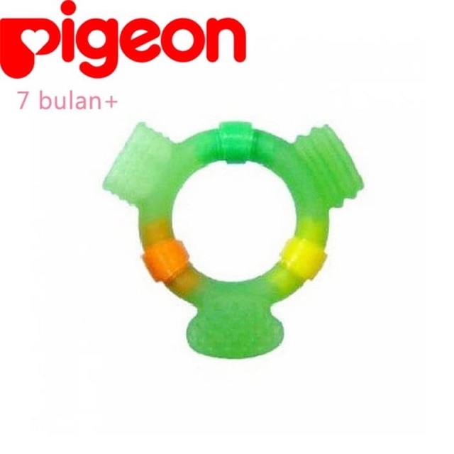 PIGEON Teether STEP 2 - Baby Teether - Gigitan Bayi - Kemasan Baru - SNI - BPA FREE - BPS FREE