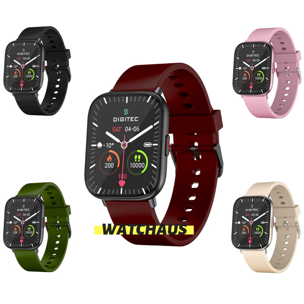 JAM TANGAN UNISEX DIGITEC SMARTWATCH WAVE ORIGINAL